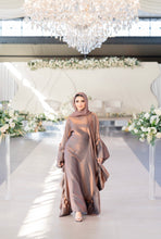 Load image into Gallery viewer, FLARED SLEEVE ABAYA | BRONZE |