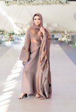 Load image into Gallery viewer, FLARED SLEEVE ABAYA | BRONZE |