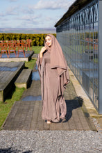 Load image into Gallery viewer, ELEGANT KAFTAN STYLE ABAYA| CHOCOLATE |