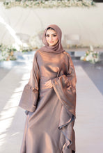 Load image into Gallery viewer, FLARED SLEEVE ABAYA | BRONZE |