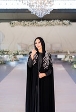 Load image into Gallery viewer, | LUXE | FLOWING PEARL EMBELLISHED CAPE