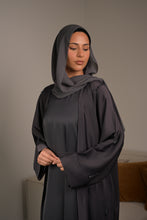 Load image into Gallery viewer, | CLASSIC STRAIGHT NIDA ABAYA WITH LIGHT EMBELLISHED | AVAILABLE IN 2 COLOURS |