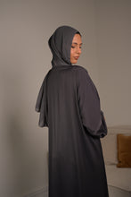 Load image into Gallery viewer, | CLASSIC STRAIGHT NIDA ABAYA WITH LIGHT EMBELLISHED | AVAILABLE IN 2 COLOURS |