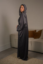 Load image into Gallery viewer, | CLASSIC STRAIGHT NIDA ABAYA WITH LIGHT EMBELLISHED | AVAILABLE IN 2 COLOURS |