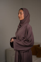 Load image into Gallery viewer, | CLASSIC STRAIGHT NIDA ABAYA WITH LIGHT EMBELLISHED | AVAILABLE IN 2 COLOURS |
