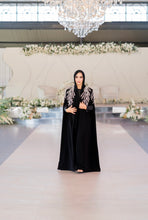 Load image into Gallery viewer, | LUXE | FLOWING PEARL EMBELLISHED CAPE