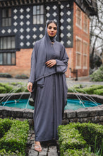 Load image into Gallery viewer, KUWAITI STYLE ABAYA | GREY |
