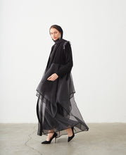 Load image into Gallery viewer, ORGANZA JACKET STYLE ABAYA