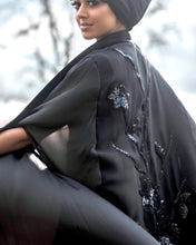 Load image into Gallery viewer, | SILK & CHIFFON PANEL CAPE |