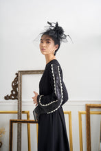 Load image into Gallery viewer, OPEN EMBELLISHED SLEEVE ABAYA