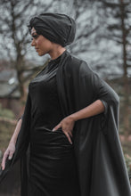Load image into Gallery viewer, | SILK & CHIFFON PANEL CAPE |
