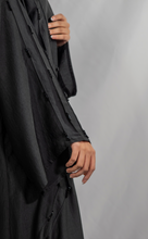 Load image into Gallery viewer, BAHRAINI TWO PIECE ABAYA | BLACK |