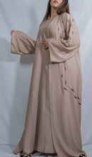 Load image into Gallery viewer, BAHRAINI TWO PIECE ABAYA | MINK |