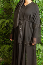 Load image into Gallery viewer, | EMBELLISHED CHIFFON AND NADA ABAYA |