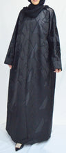 Load image into Gallery viewer, MODERN STRUCTURED ABAYA | BLACK |