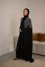 Load image into Gallery viewer, | LUXE | FLOWING CRYSTAL LATTICE CAPE | SILVER
