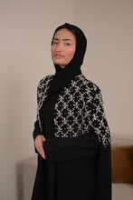 Load image into Gallery viewer, | LUXE | FLOWING CRYSTAL LATTICE CAPE | SILVER

