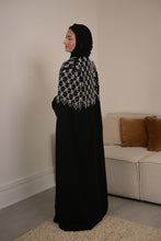 Load image into Gallery viewer, | LUXE | FLOWING CRYSTAL LATTICE CAPE | SILVER
