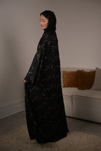 Load image into Gallery viewer, FULLY EMBROIDERED UMBRELLA ABAYA | BLACK |
