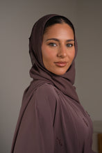 Load image into Gallery viewer, | CLASSIC STRAIGHT NIDA ABAYA WITH LIGHT EMBELLISHED  | AVAILABLE IN 2 COLOURS |
