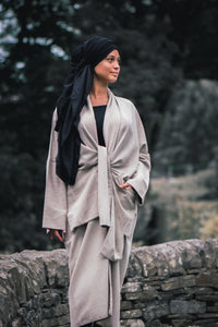 | CASUAL LINEN ABAYA |