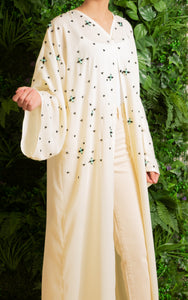 | OPEN CREAM ABAYA |