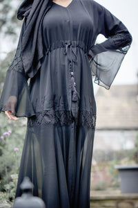 | EMBELLISHED CHIFFON AND NADA ABAYA |